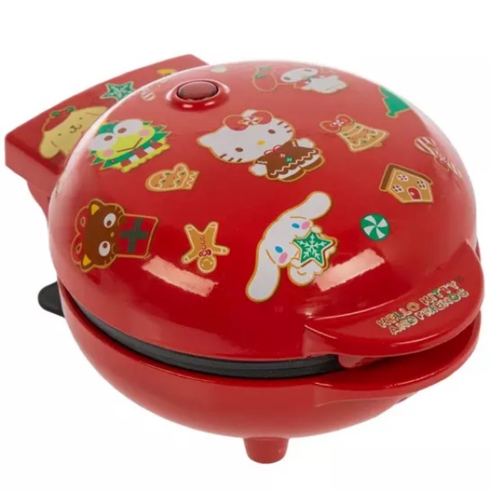 Hello Kitty & Friends Waffle Maker Sanrio new in box holiday red
